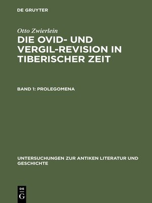 cover image of Prolegomena